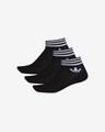 adidas Originals Trefoil Ankle 3 Paar Socken
